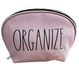 NEW Rae Dunn purple zipper pouch